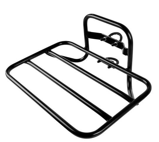 Carrier avant Steco avec support de tête de direction 45 x 30 cm noir