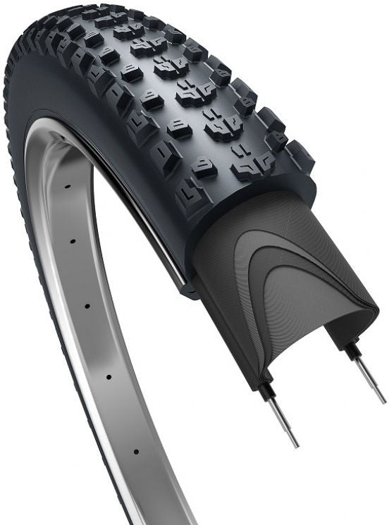 Edge Outer Tire Edge-Obor Jumping Hare 26 x 1.95 50-559 black