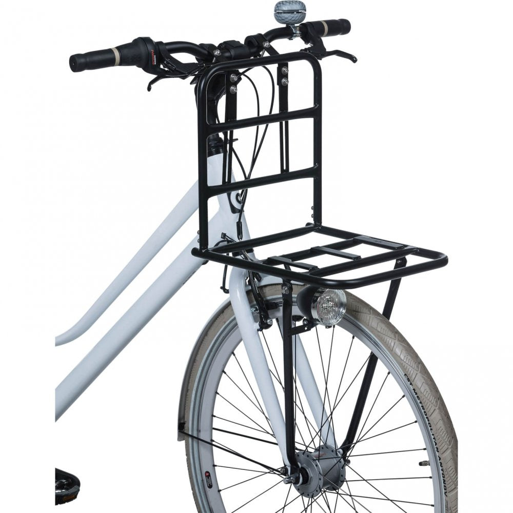 Basil front carrier - Large - Black