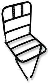 Front carrier Steco Matzwart 30x30cm