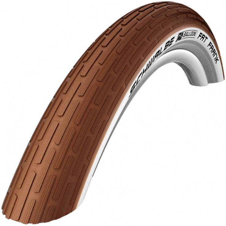 Schwalbe dæk Schwalbe Frank K-Guard 28 x 2,00 50-622 mm brun fløde med refleksion