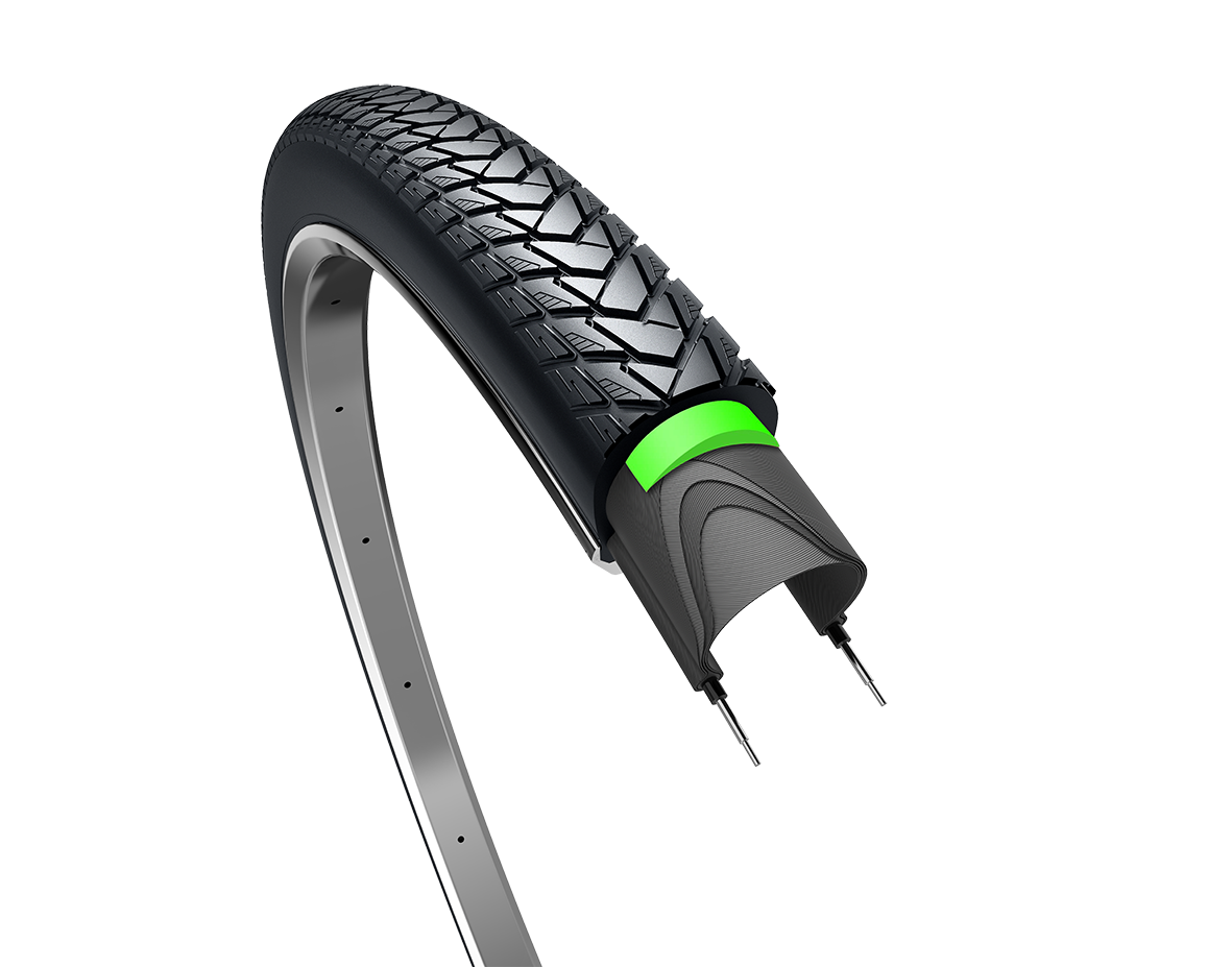 Edge Tire Traveller Chroń 28 x 1,40 37-622 mm czarny z odbiciem