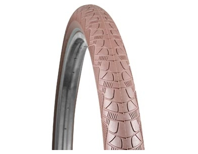 Zeppelin Tire 28 x 1,75 (47-622) marrom de borracha marrom