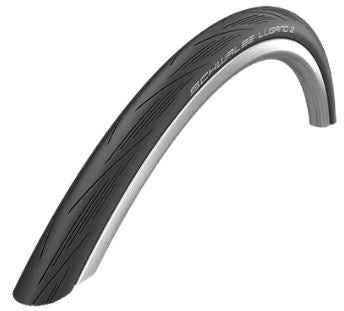 Foldningsbånd Schwalbe Lugano 2 K-Guard 28 x 1,00 25-622 mm-sort