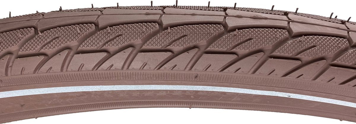 Dutchperfect pneu holandês perfeito 28 x 1,90 50-622 marrom