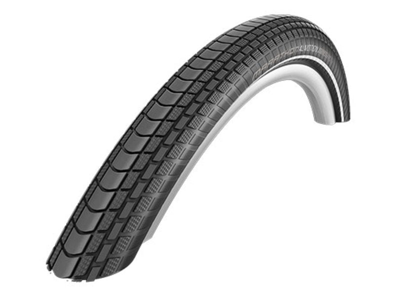 Foldningsband Schwalbe Marathon Almotion V-Guard 28 x 2,15 55-622mm-sort med refleksion