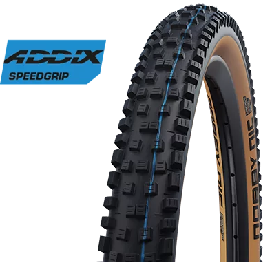 Banda pieghevole Schwalbe Nobby Nic Evo Super Ground 29 X 2,40 62-622 - Swall Bronze