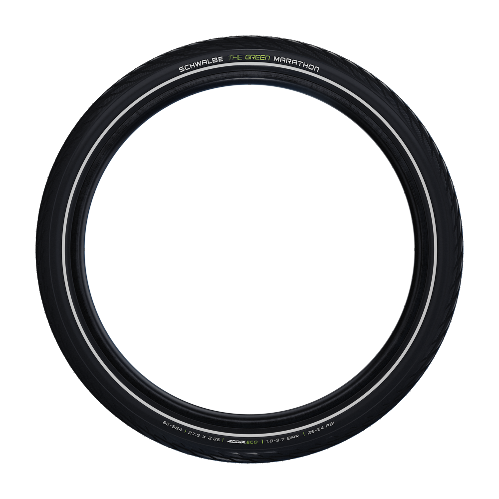 Schwalbe Tire Green Marathon Greenguard 28 x 1,00 25-622 mm - Czarny z odbiciem