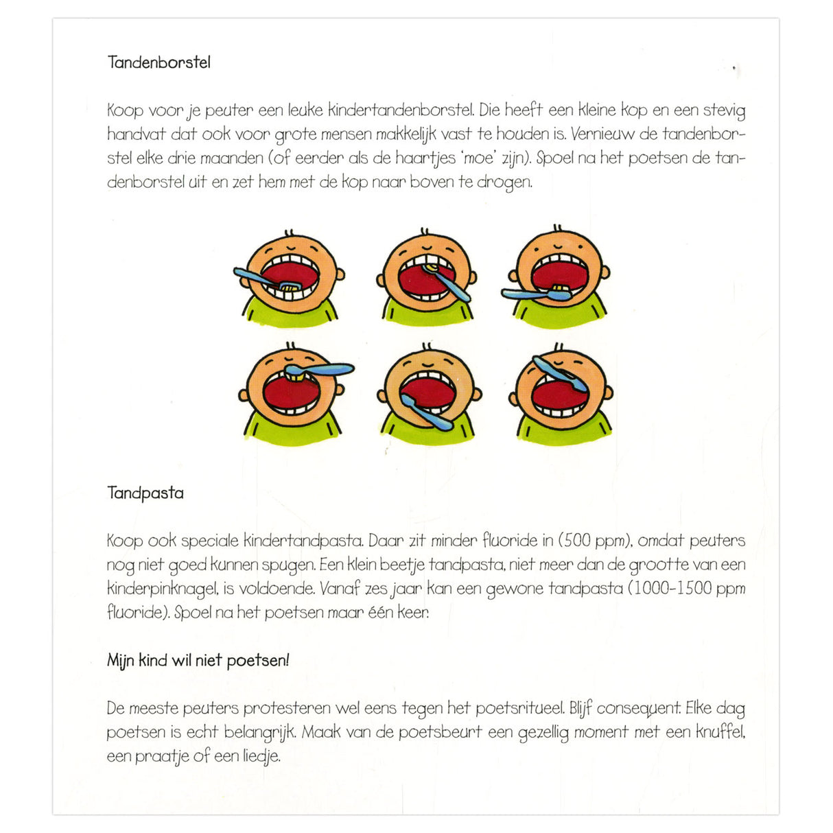 Centraal boekhuis anna poetst haar tanden