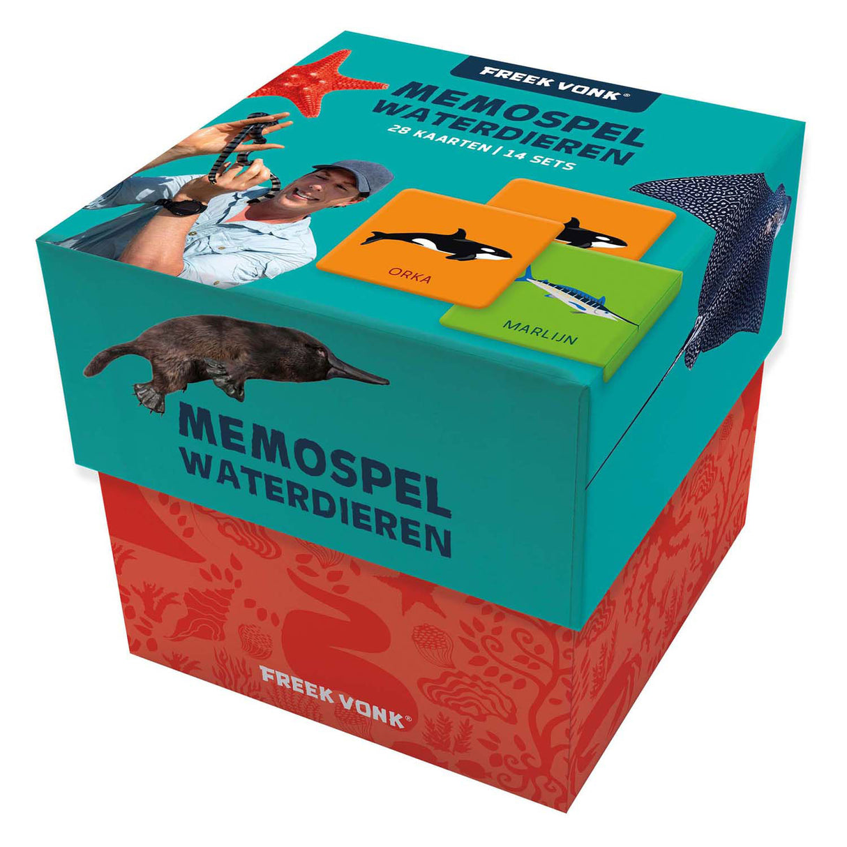 Bildböcker freek spark memo spel - vattenlevande djur