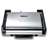 TEFAL GC241D Multifunktionel Panini Grill 2000W Sort rustfrit stål