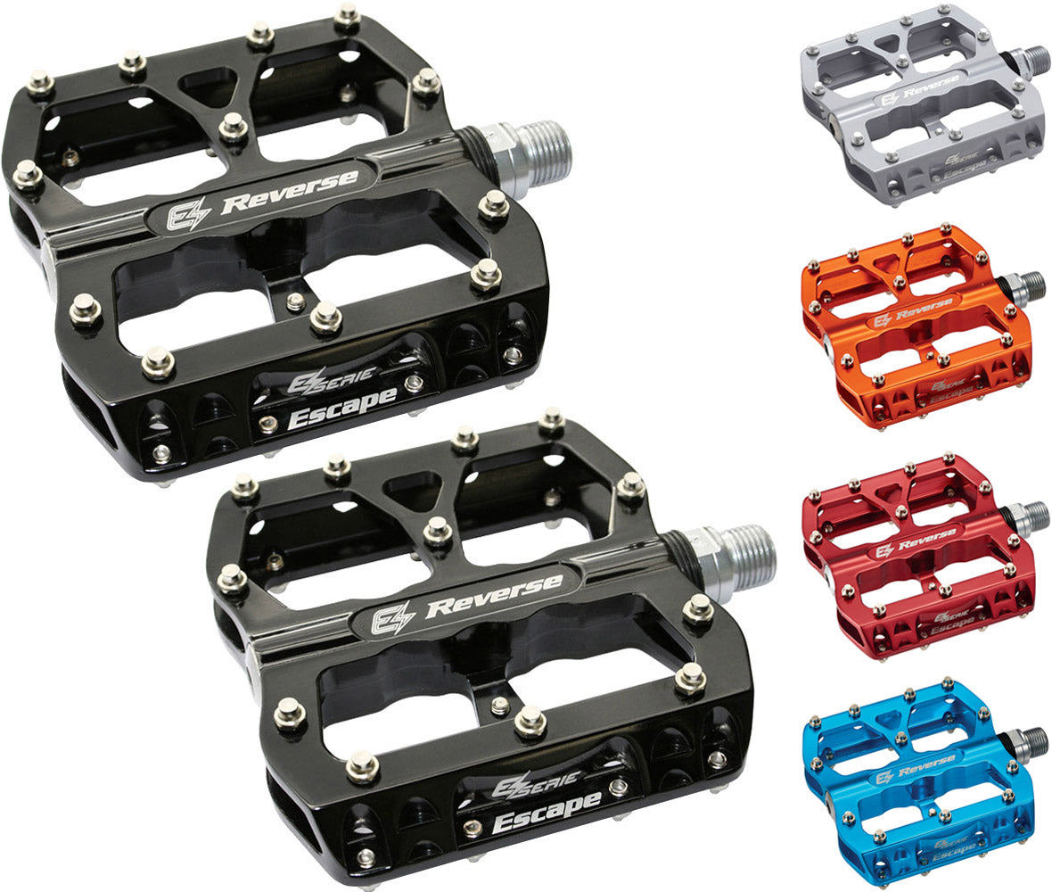 Reverse components e-escape e-mtb platform pedals | orange