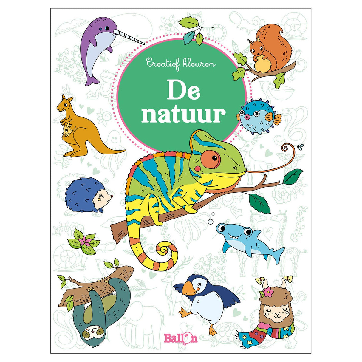 Standaard uitgeverij creatief kleuren - de natuur