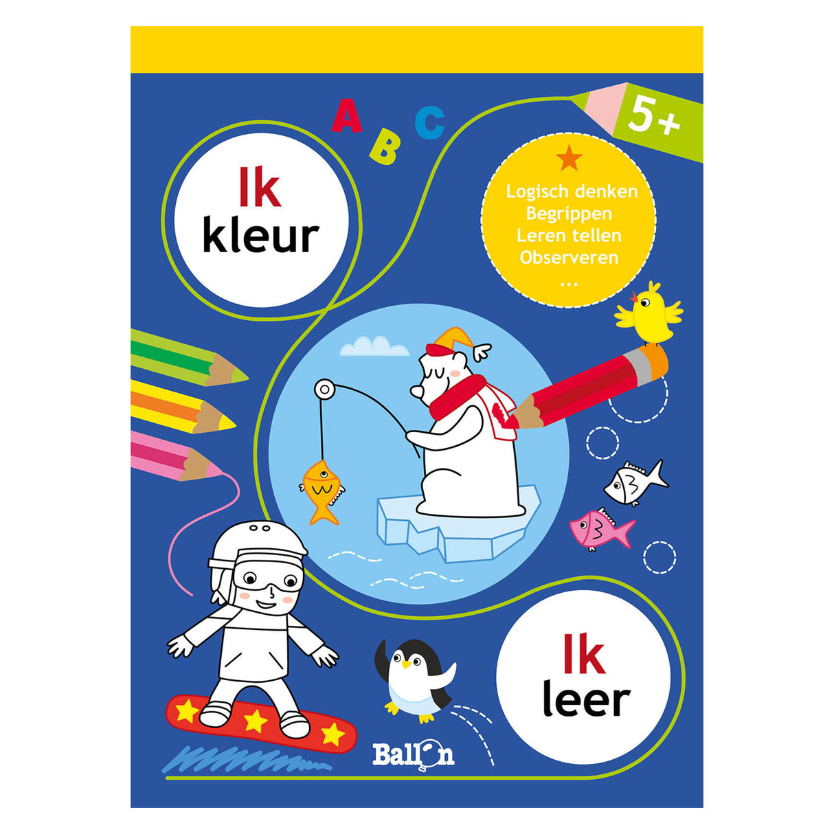 Standaard uitgeverij ik kleur, ik leer 5+