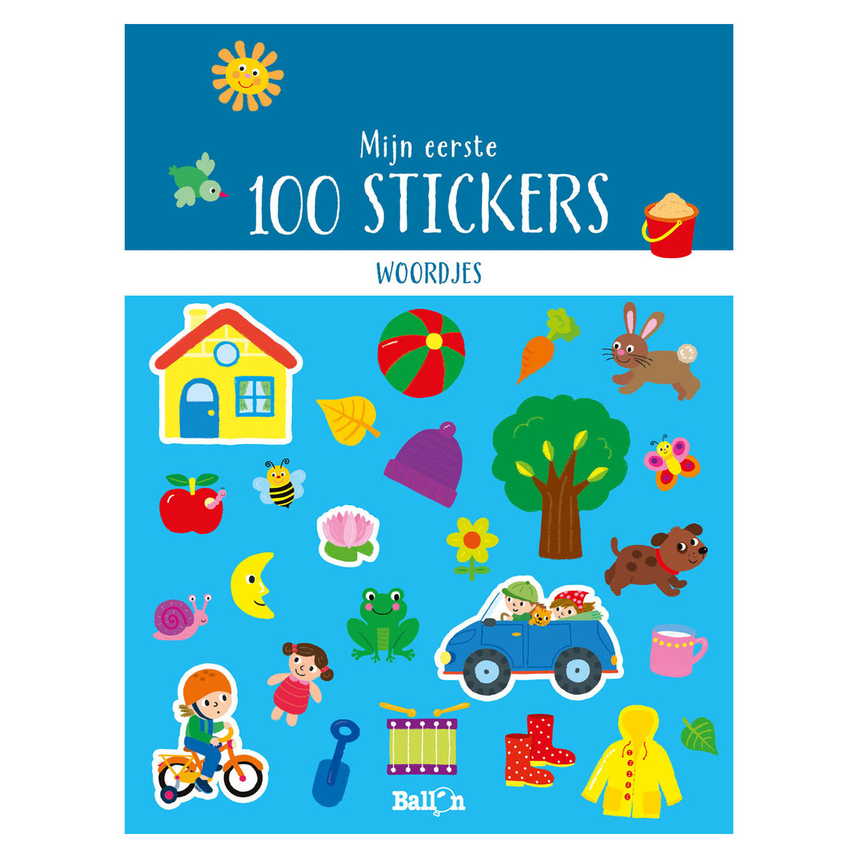 Standaard uitgeverij mijn eerste 100 stickers - woordjes