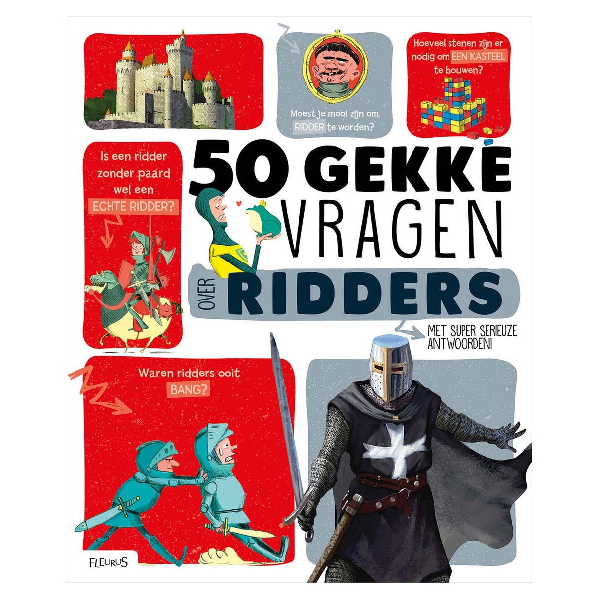 Standaard uitgeverij 50 gekke vragen - ridders