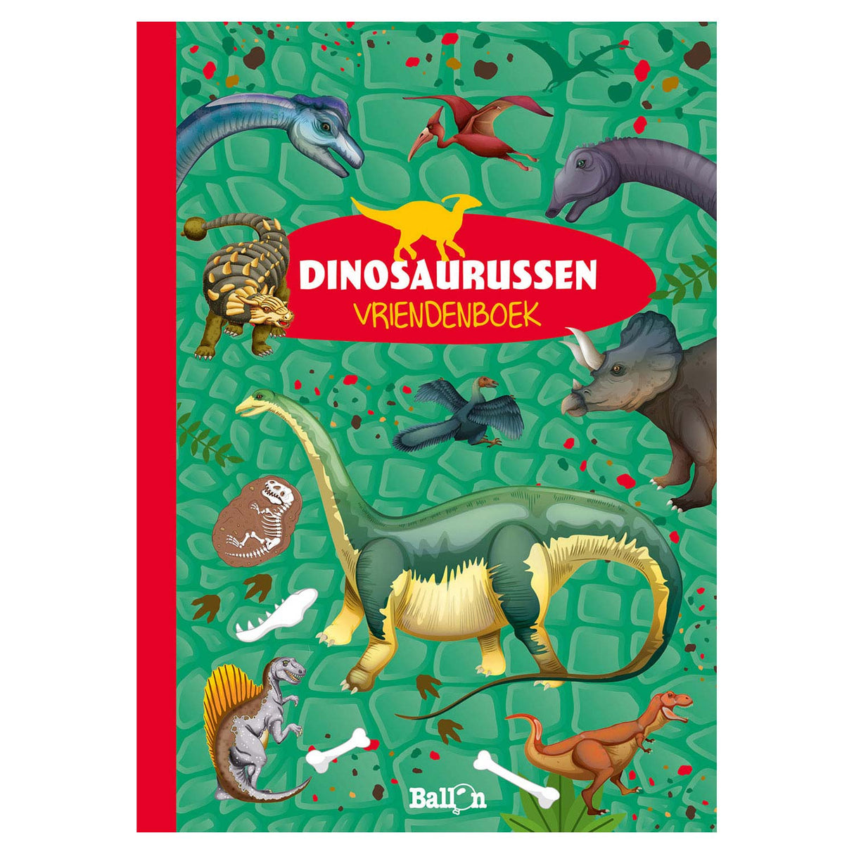Editore standard di amici che prenotano i dinosauri