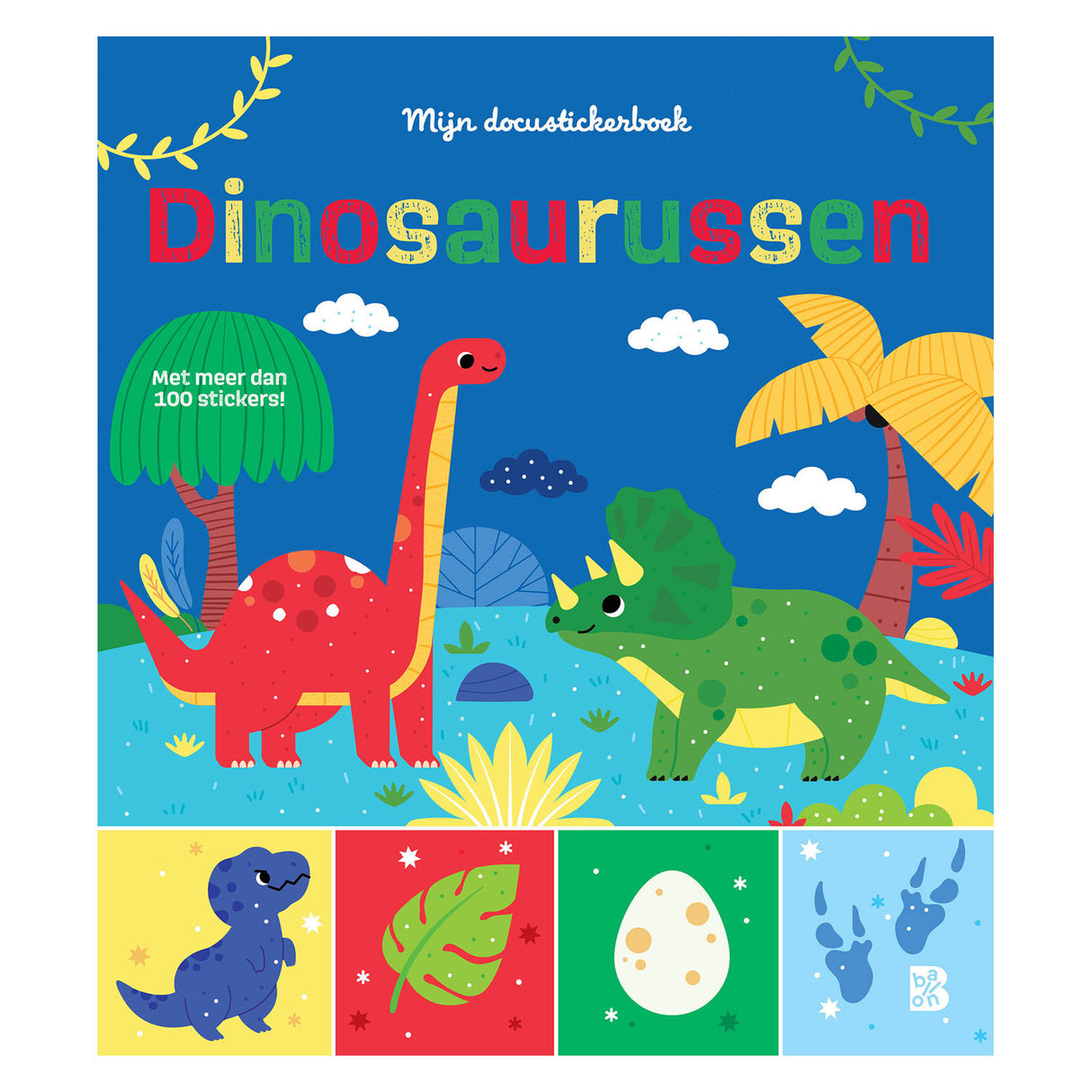 Standaard uitgeverij mijn docustickerboek - dinosaurussen