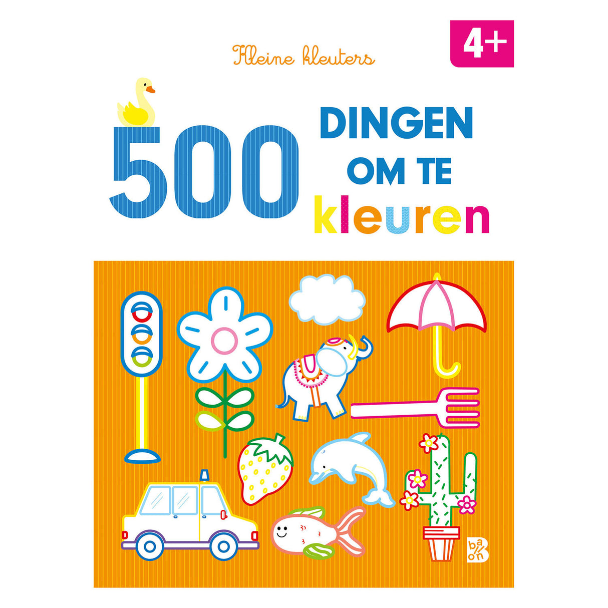 Standaard uitgeverij kleine kleuters: 500 dingen om in te kleuren