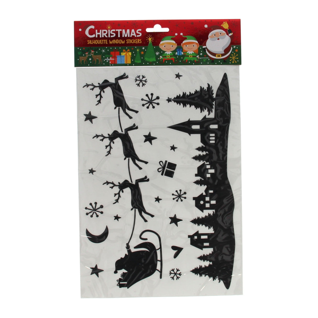 Silhouette window stickers Christmas