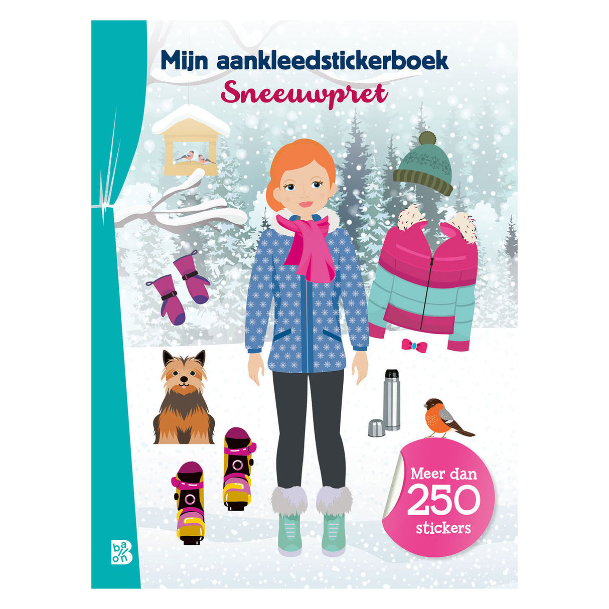 Standaard uitgeverij mijn aankleedstickerboek - sneeuwpret