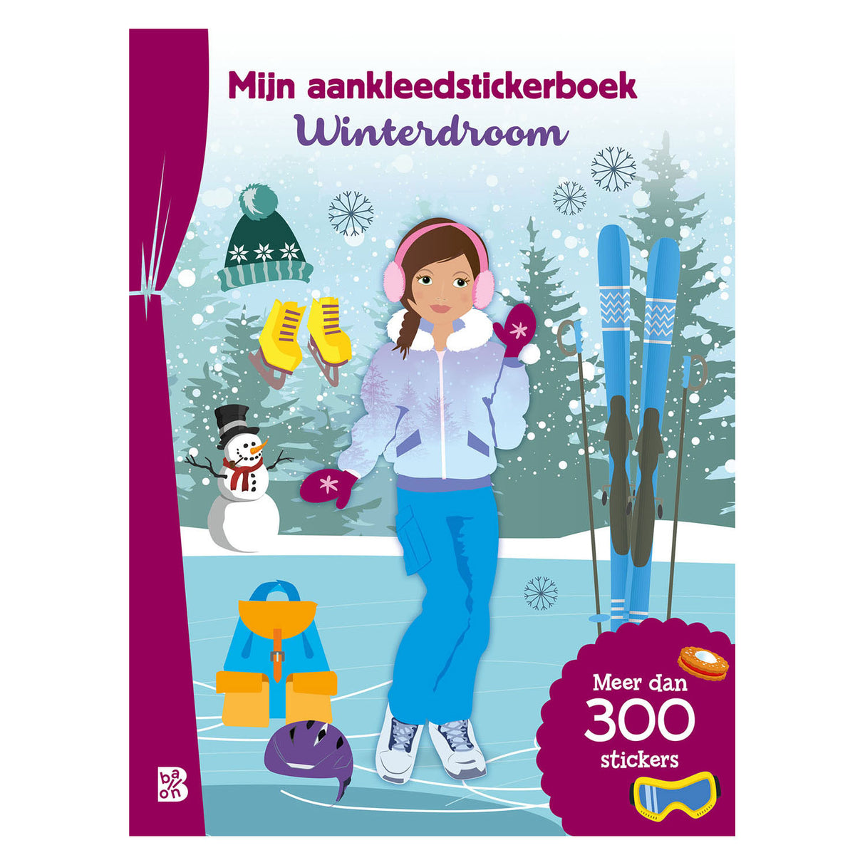Editor estándar mi libro de pegatinas de vestir - sueño de invierno