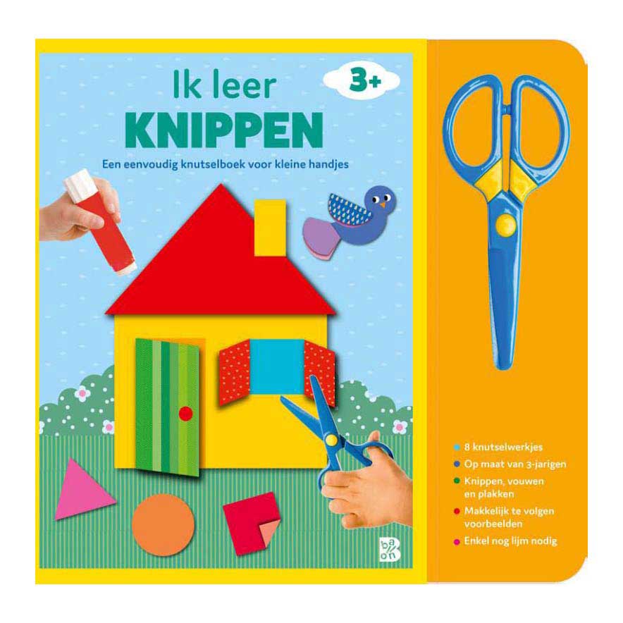 Standaard uitgeverij ik leer knippen - huis met schaartje