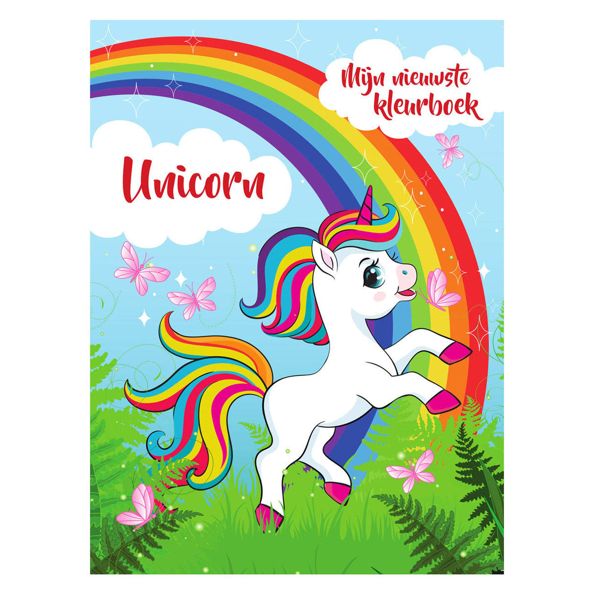 My newest coloring book - Unicorn