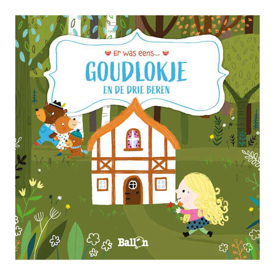 Standaard uitgeverij goudlokje en de drie beren