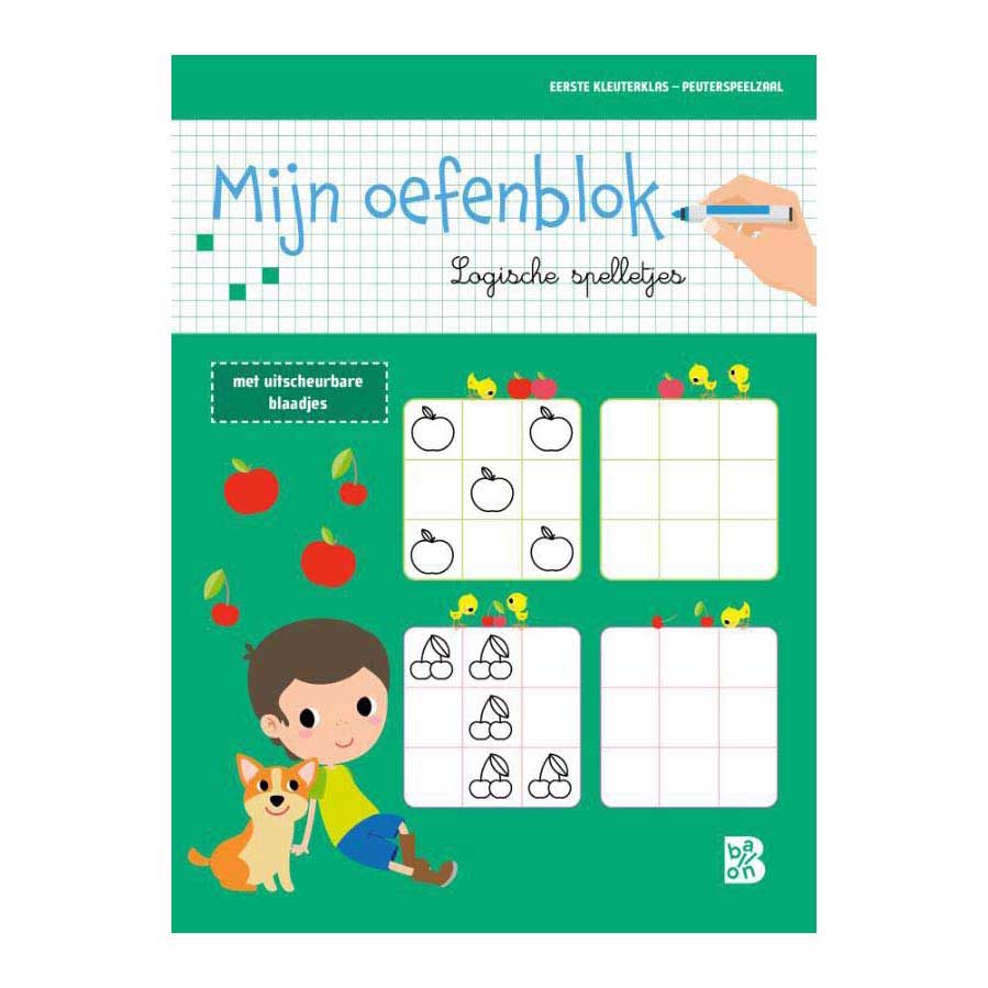 Standaard uitgeverij logische spelletjes - eerste kleuterklas - peuterspeelzaal
