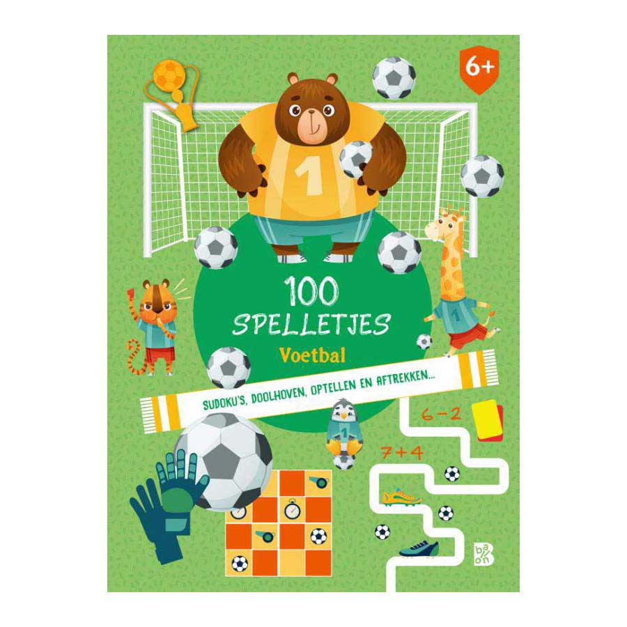 Standaard uitgeverij 100 spelletjes voetbal 6+