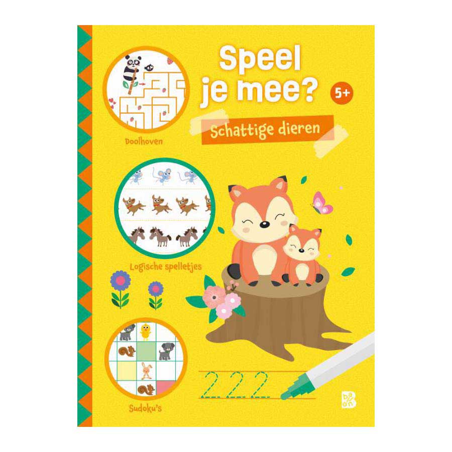 Standaard uitgeverij speel je mee? schattige dieren