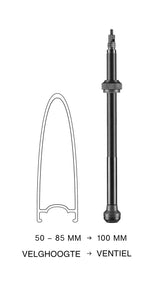 Be vamzdžių vožtuvas Schwalbe 100 mm (2 vienetai)