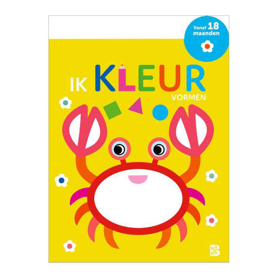 Standaard uitgeverij mijn allereerste kleurboek - ik kleur vormen 18m+