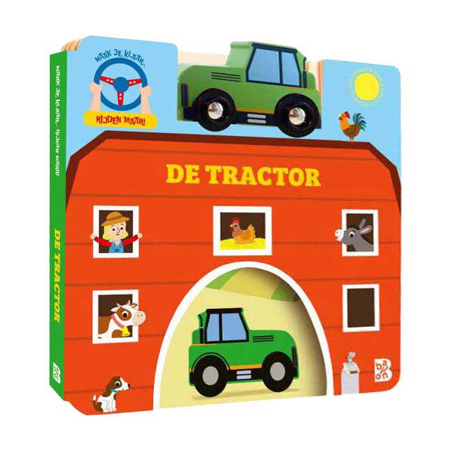 Standaard uitgeverij maak je klaar, rijden maar - de tractor - met autootje 3+