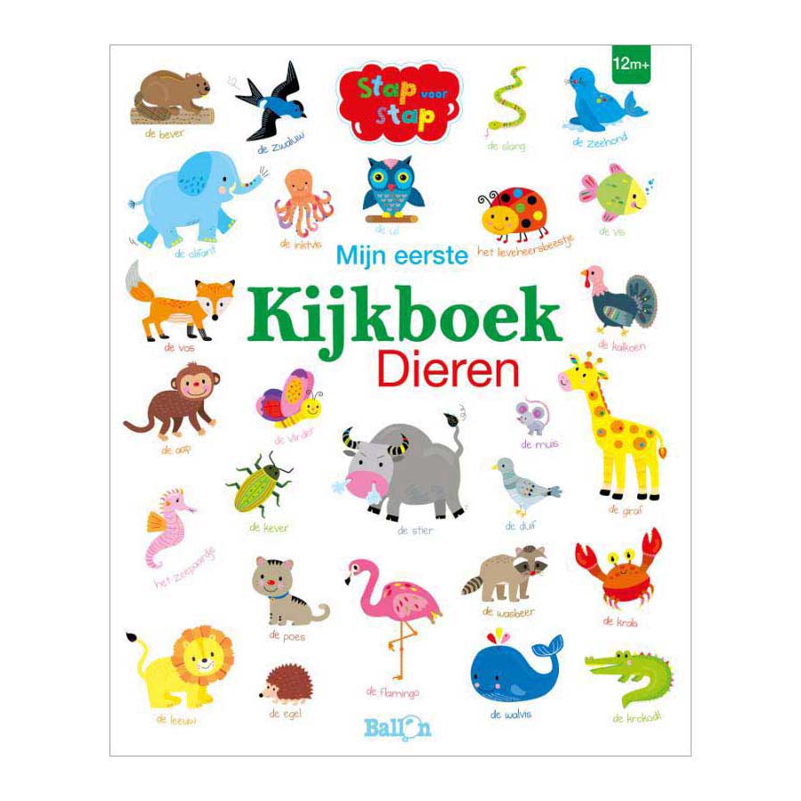 Standaard uitgeverij mijn eerste kijkboek - dieren 12m+