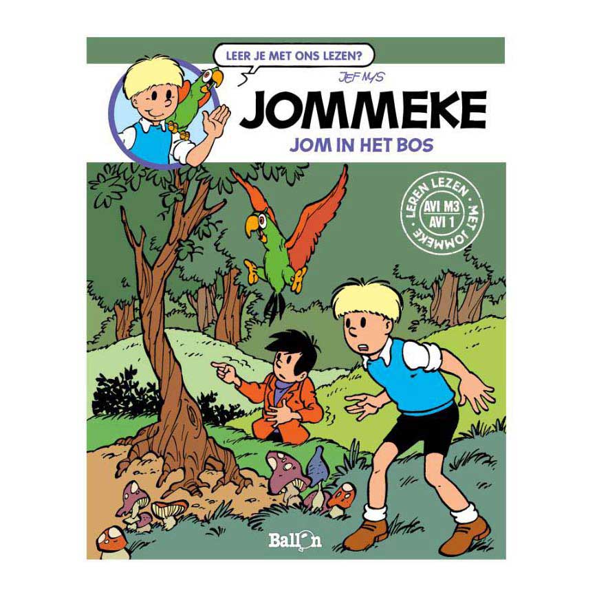 Standaard uitgeverij jommeke - jom in het bos - avi m3