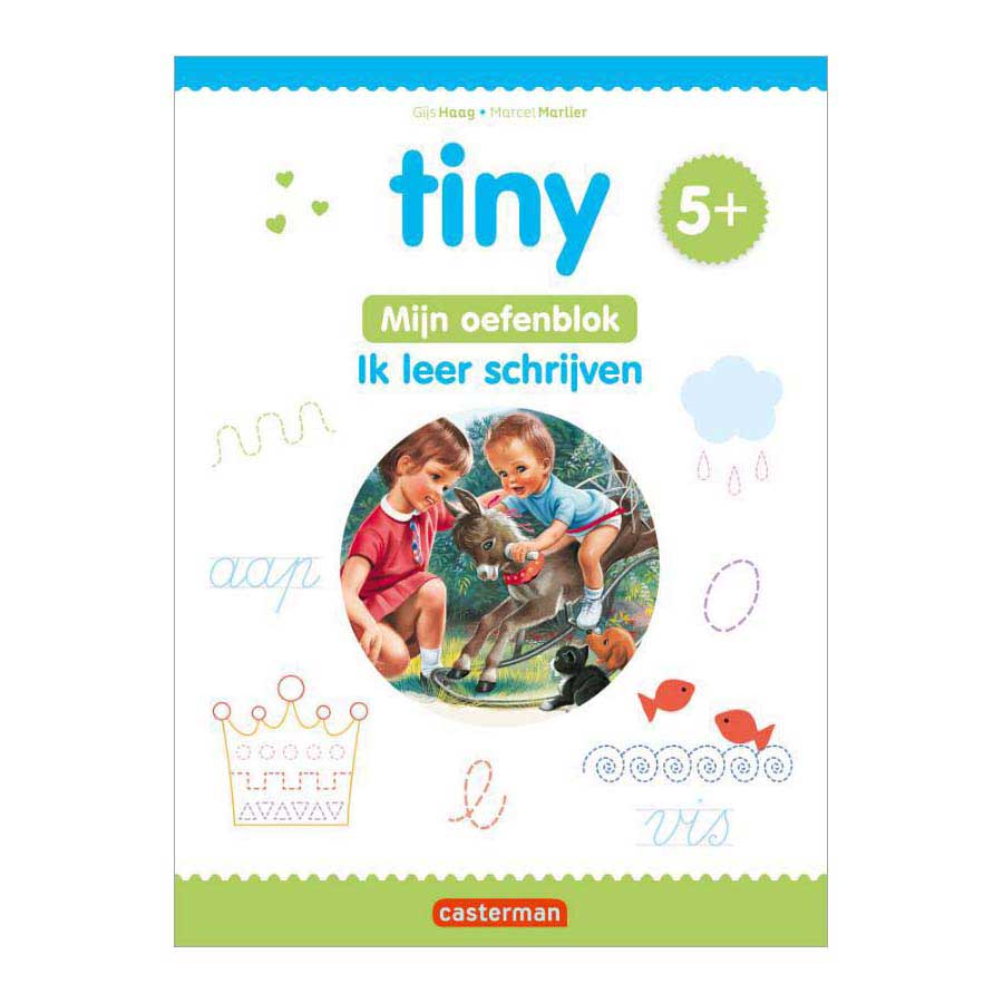 Standaard uitgeverij tiny oefenblok - ik leer schrijven 5+