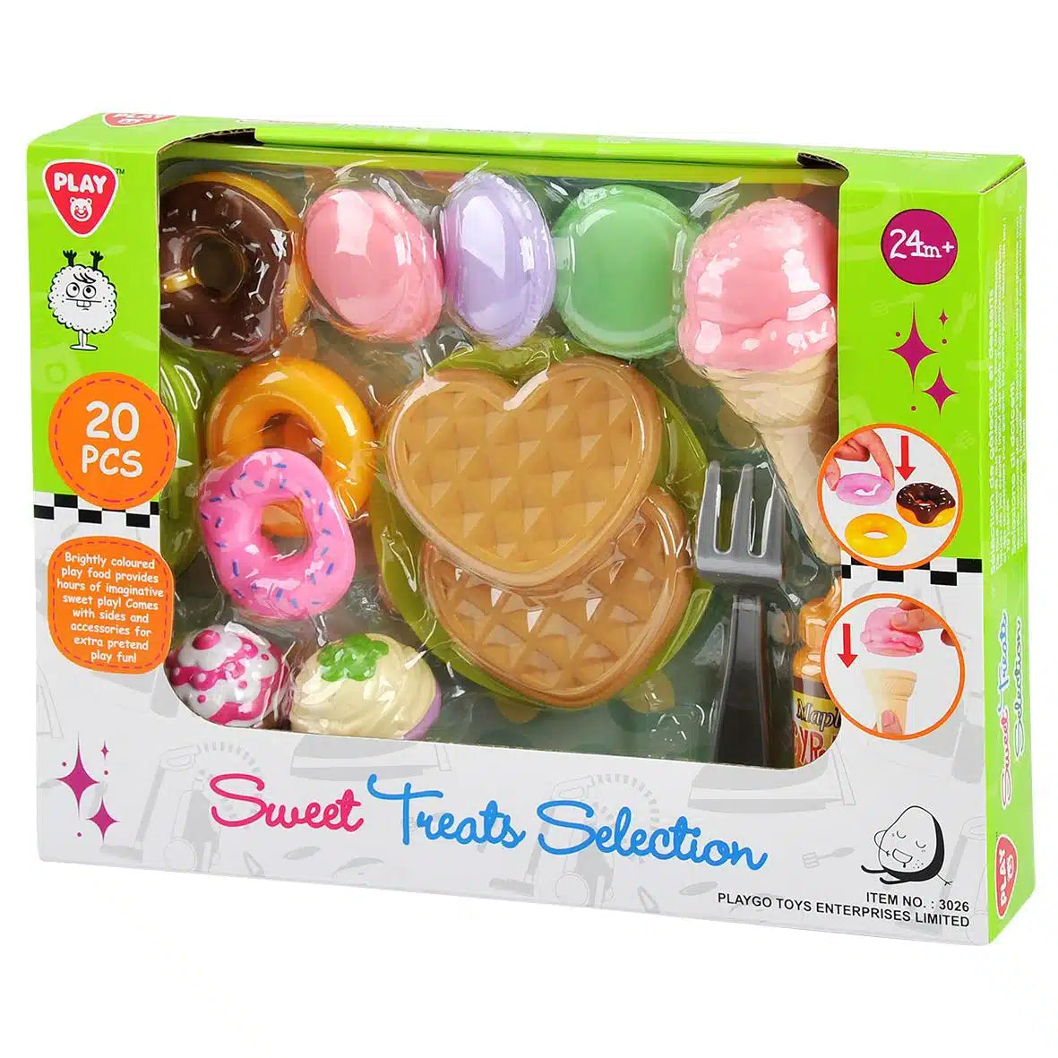 Playgo ijsjes salon maaltijd set 20 delig