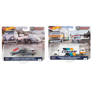 Mattel Hot Riets Premium Team Transport 2 Pak Assorti