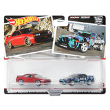 Mattel hot wheels premium 2 pack assorti