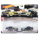 Mattel hot wheels premium 2 pack assorti