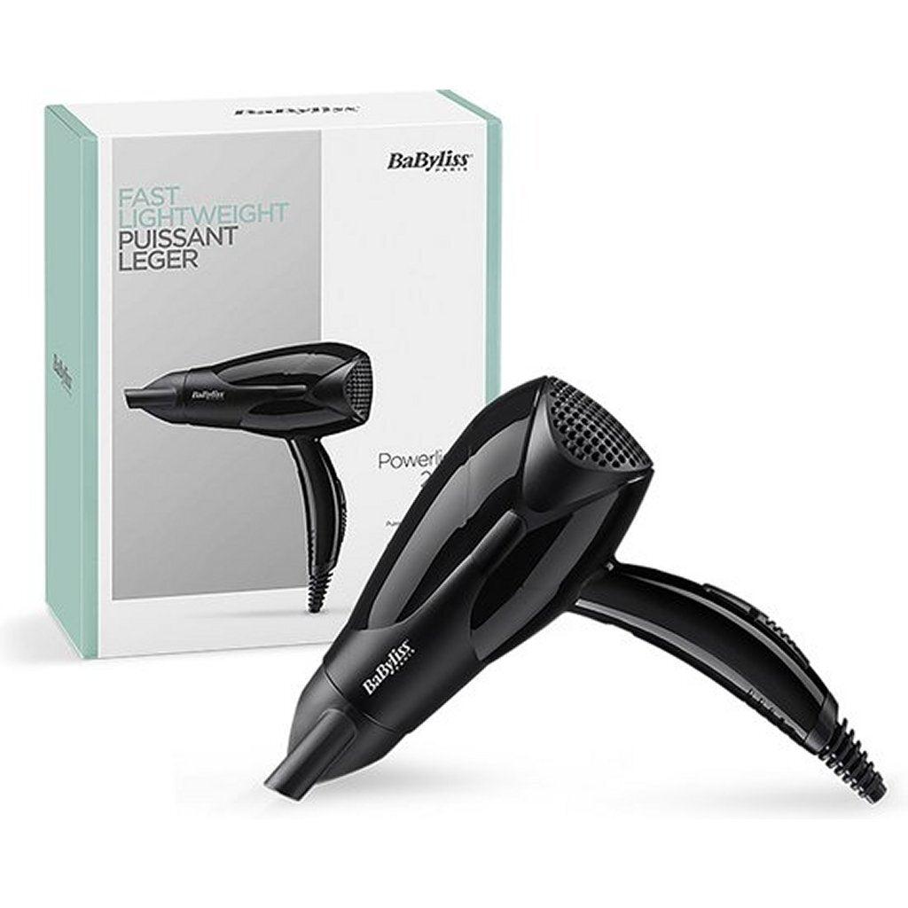 Babyliss Babyliss D212E Powerlight Föhn 2200W sort