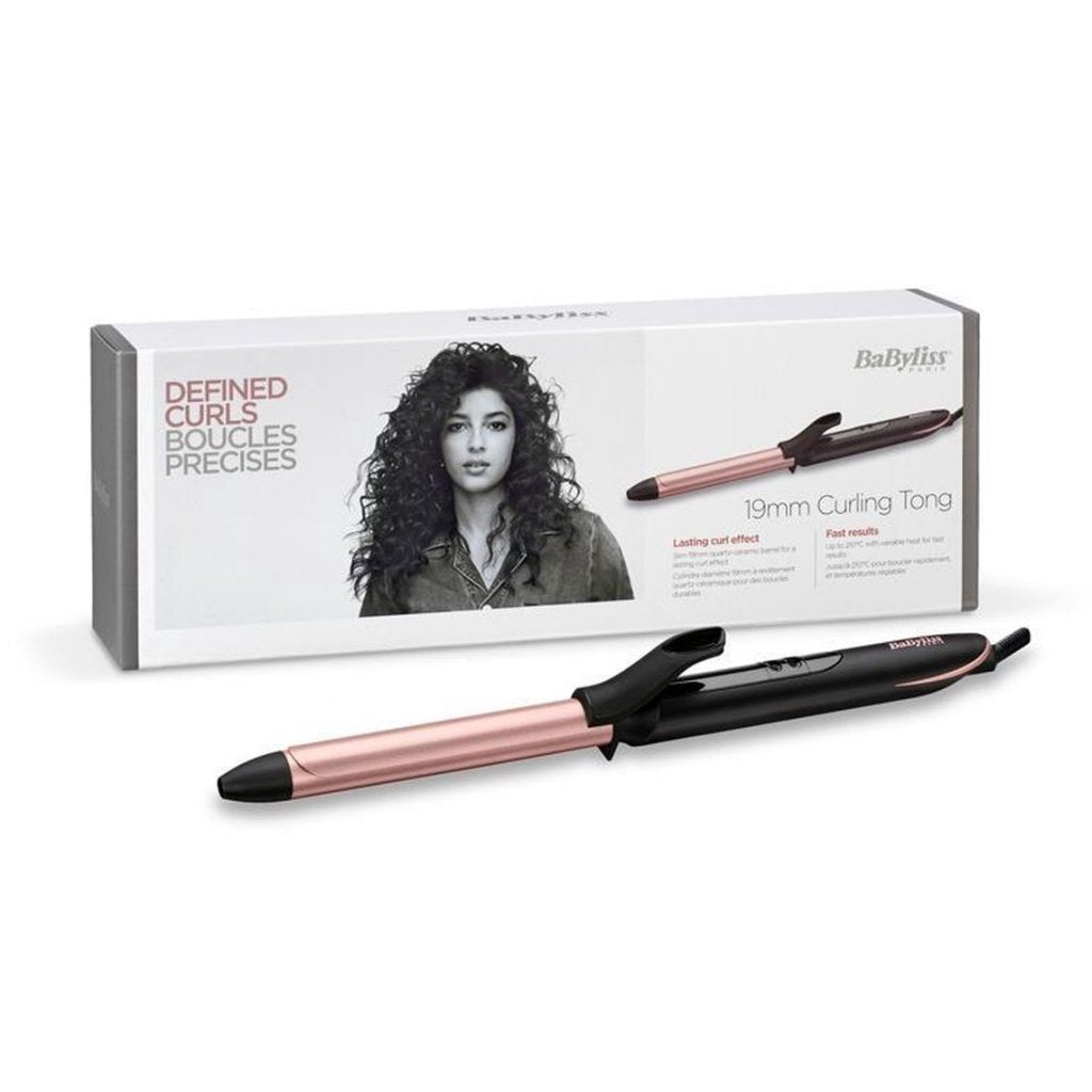 Babyliss C450e Curling Iron 19 mm Rosenquarz