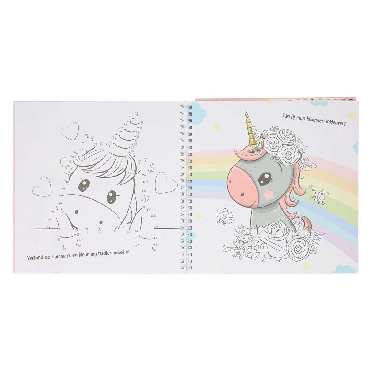 Sticker and template book I love unicorns