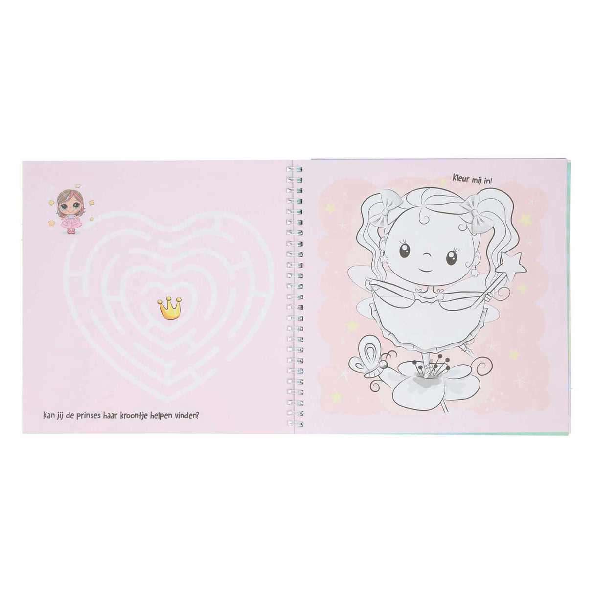 Sticker and template book I love princesses