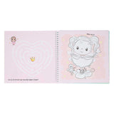 Sticker and template book I love princesses