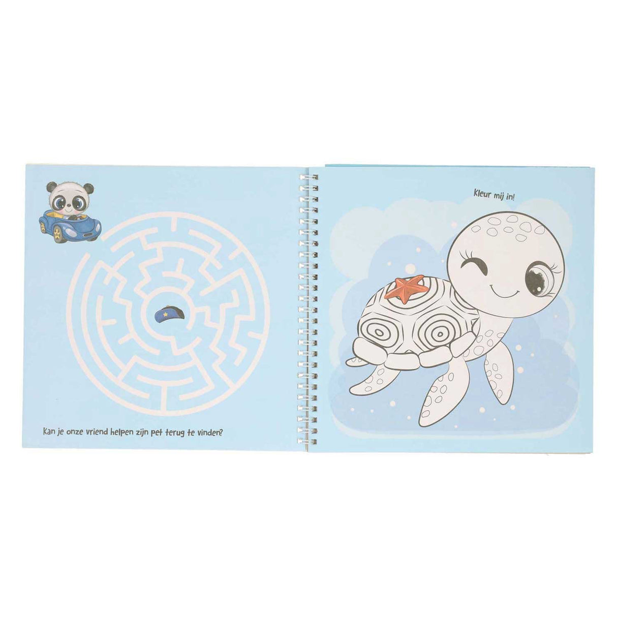 Sticker and template book I love animals