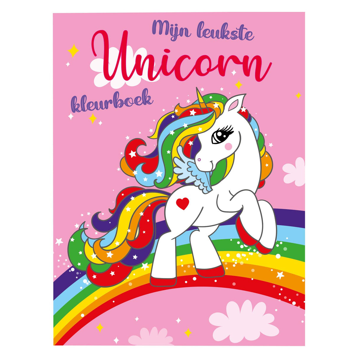 Mäi schéint Unicorn Faarfbuch, 489PAG.