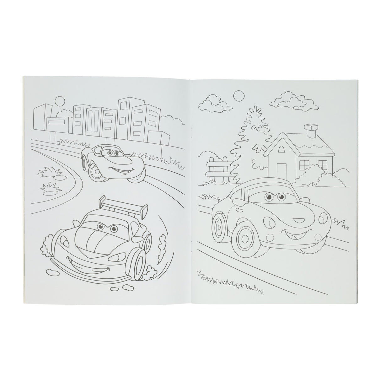 Mondikaarten kleur- en stickerboek super schitterende voertuigen